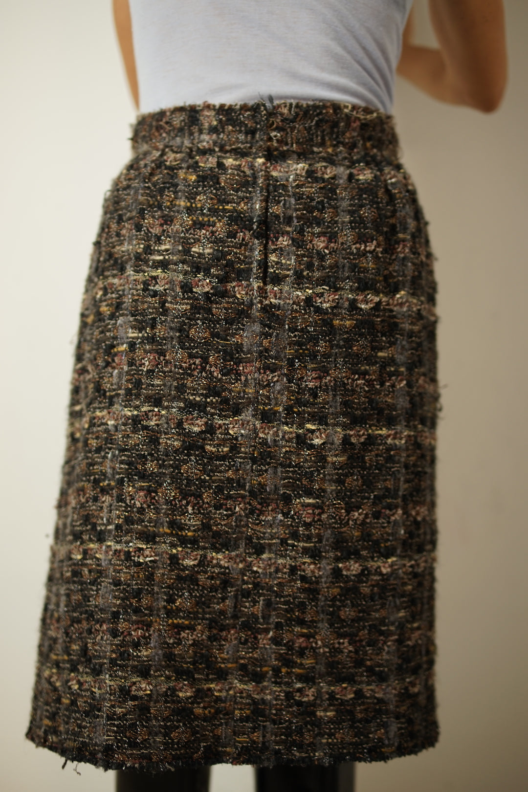 Dolce & Gabbana bouclè skirt