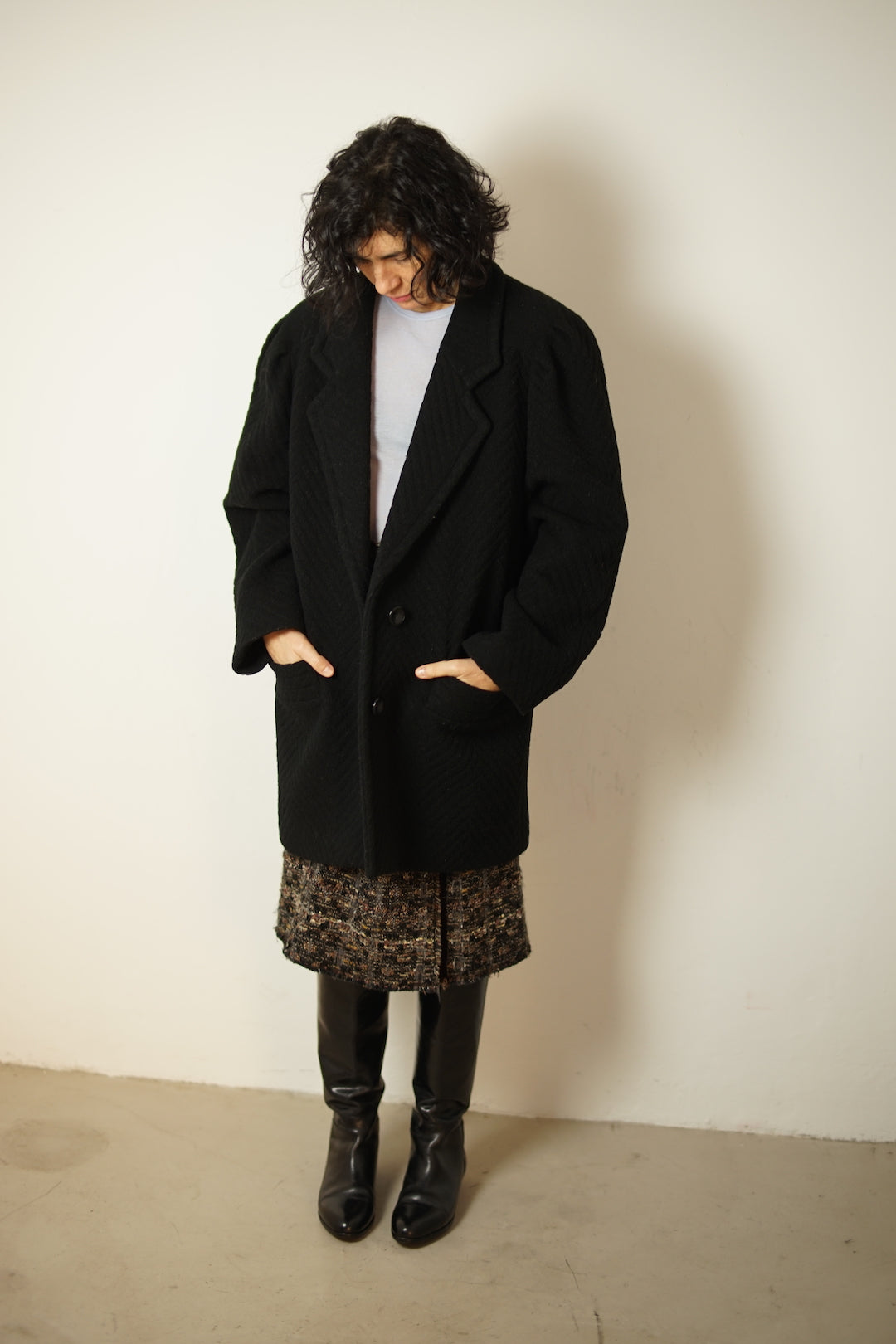 Vintage black coat