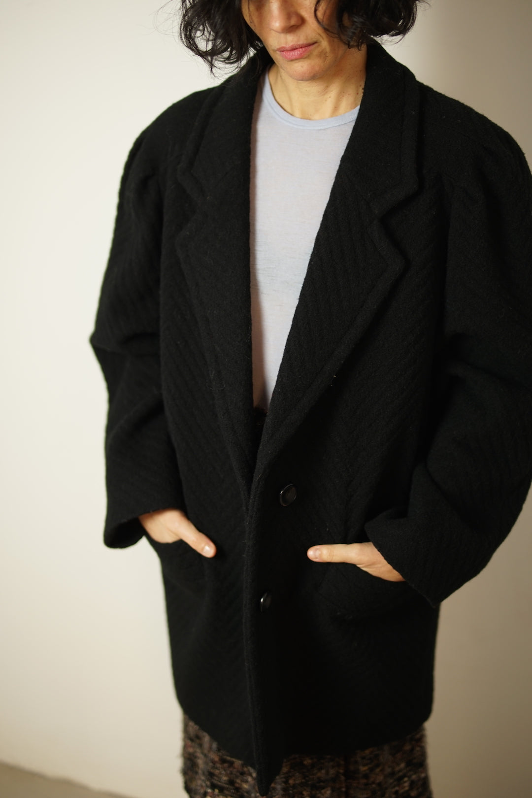 Vintage black coat