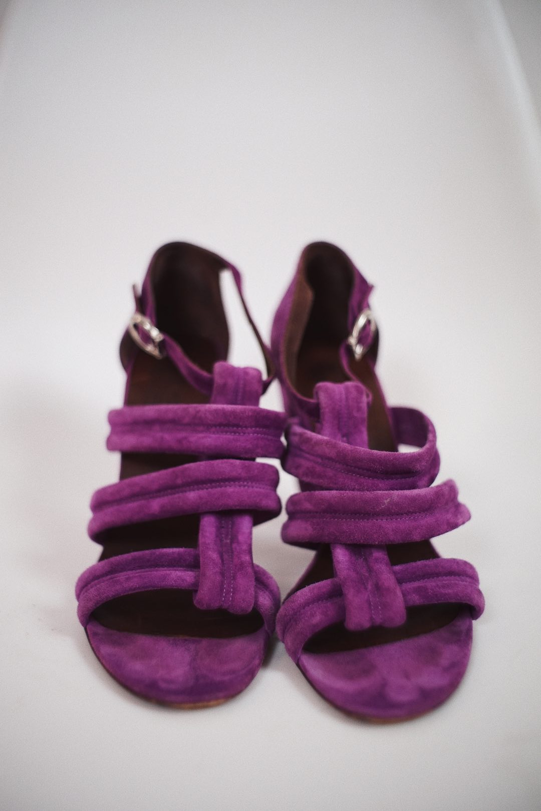 Michel Vivien preloved suede sandals