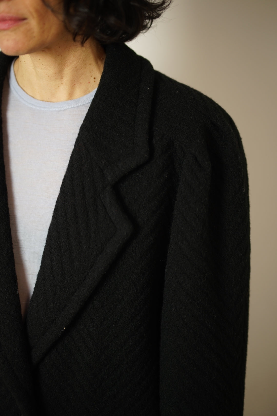 Vintage black coat