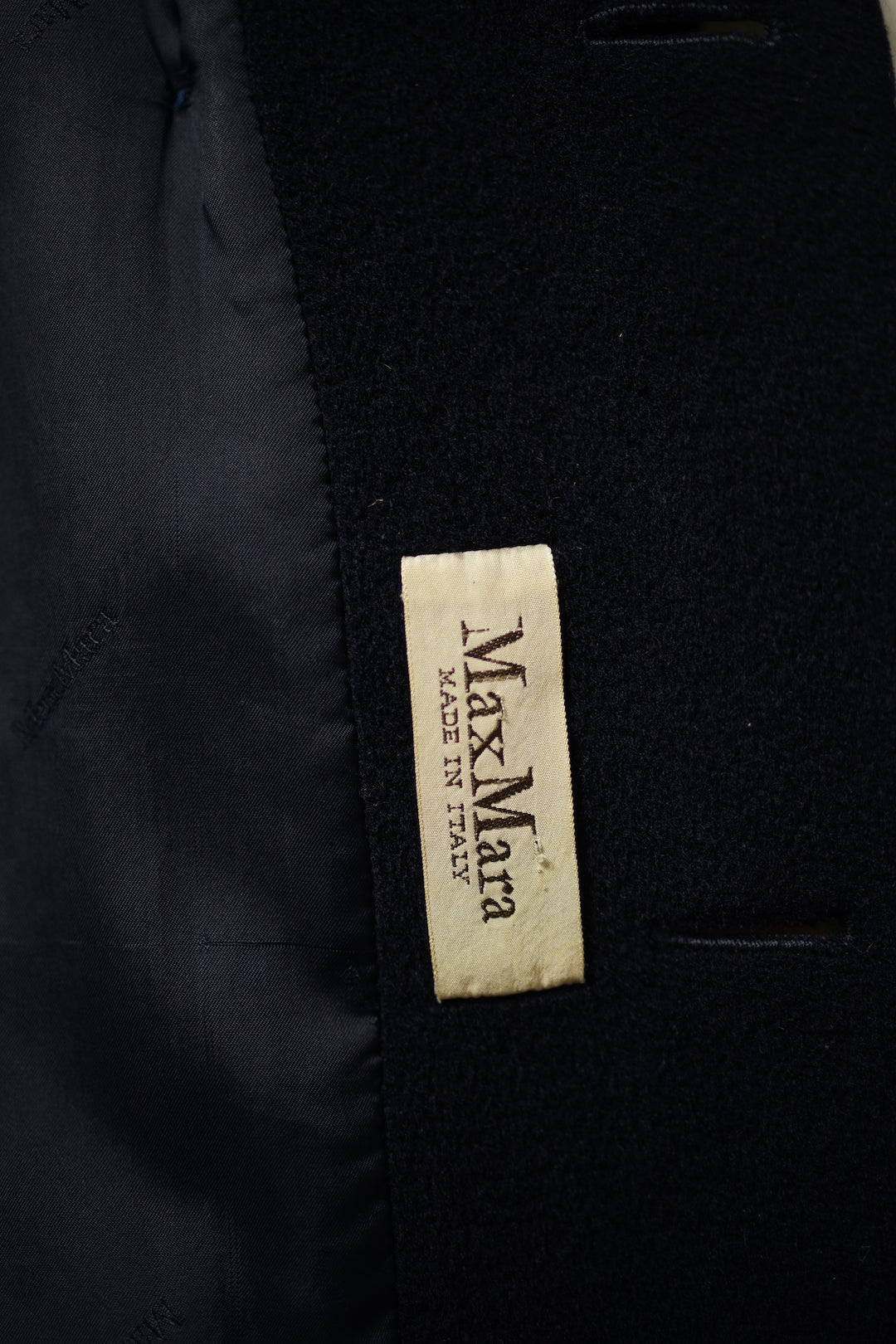 Max Mara navy coat