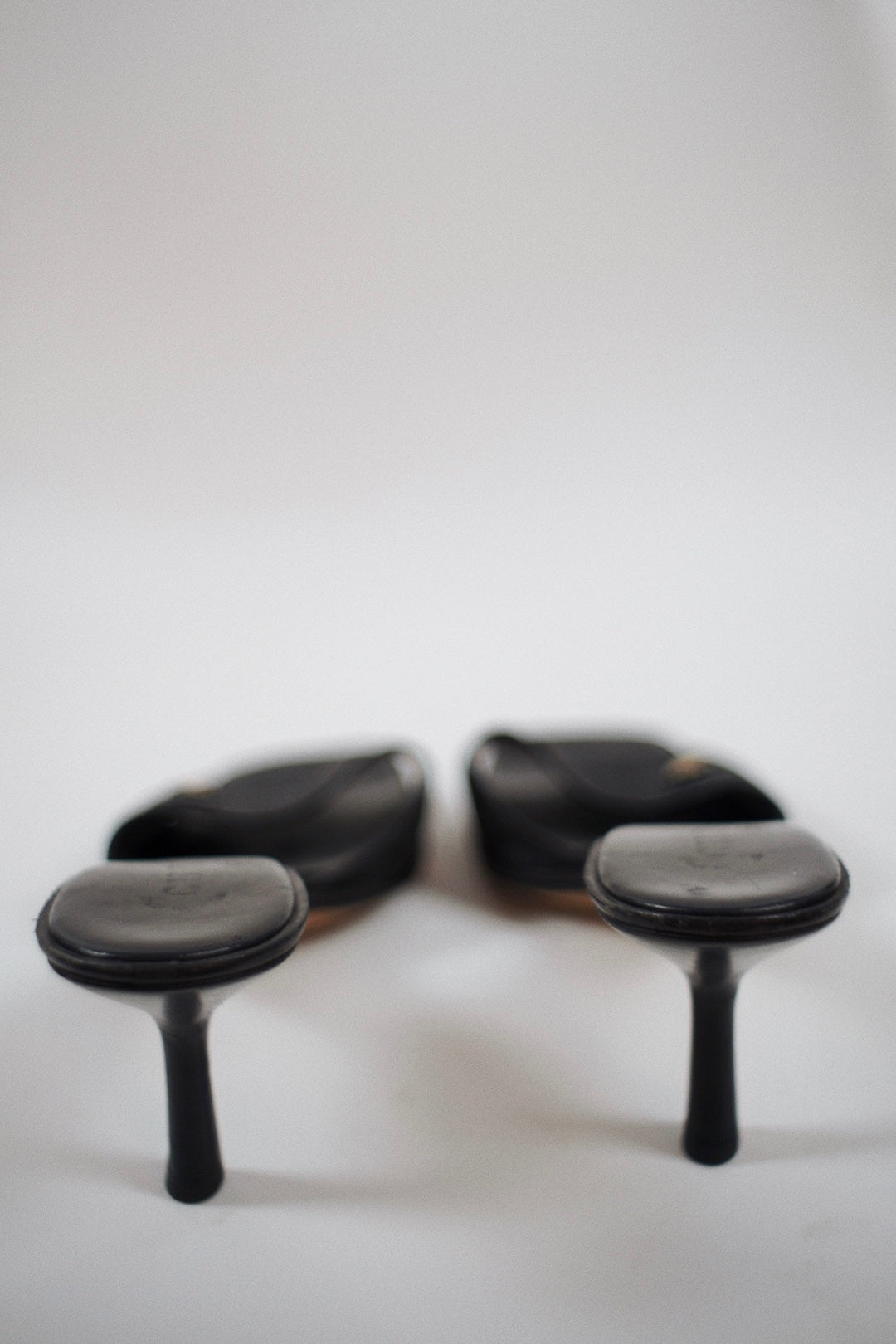 Chanel monogram mules