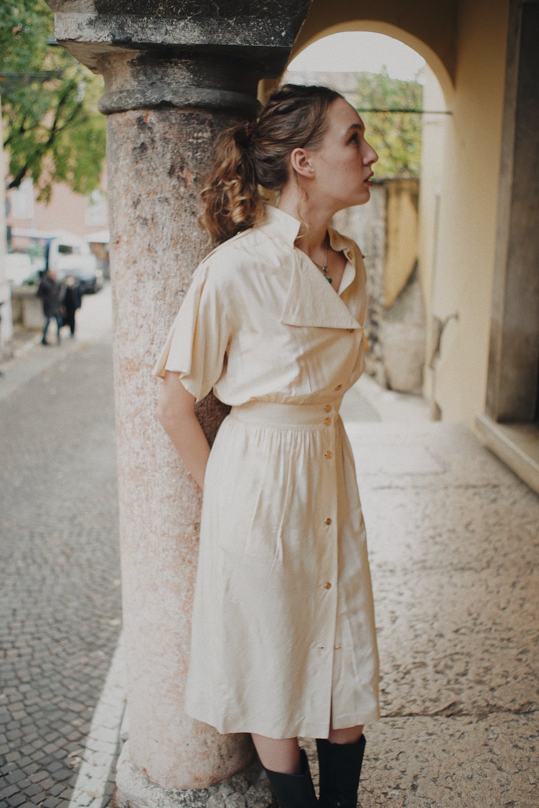 Ted Lapidus vintage safari dress Armadarchive Ted Lapidus vintage safari dress Armadarchive