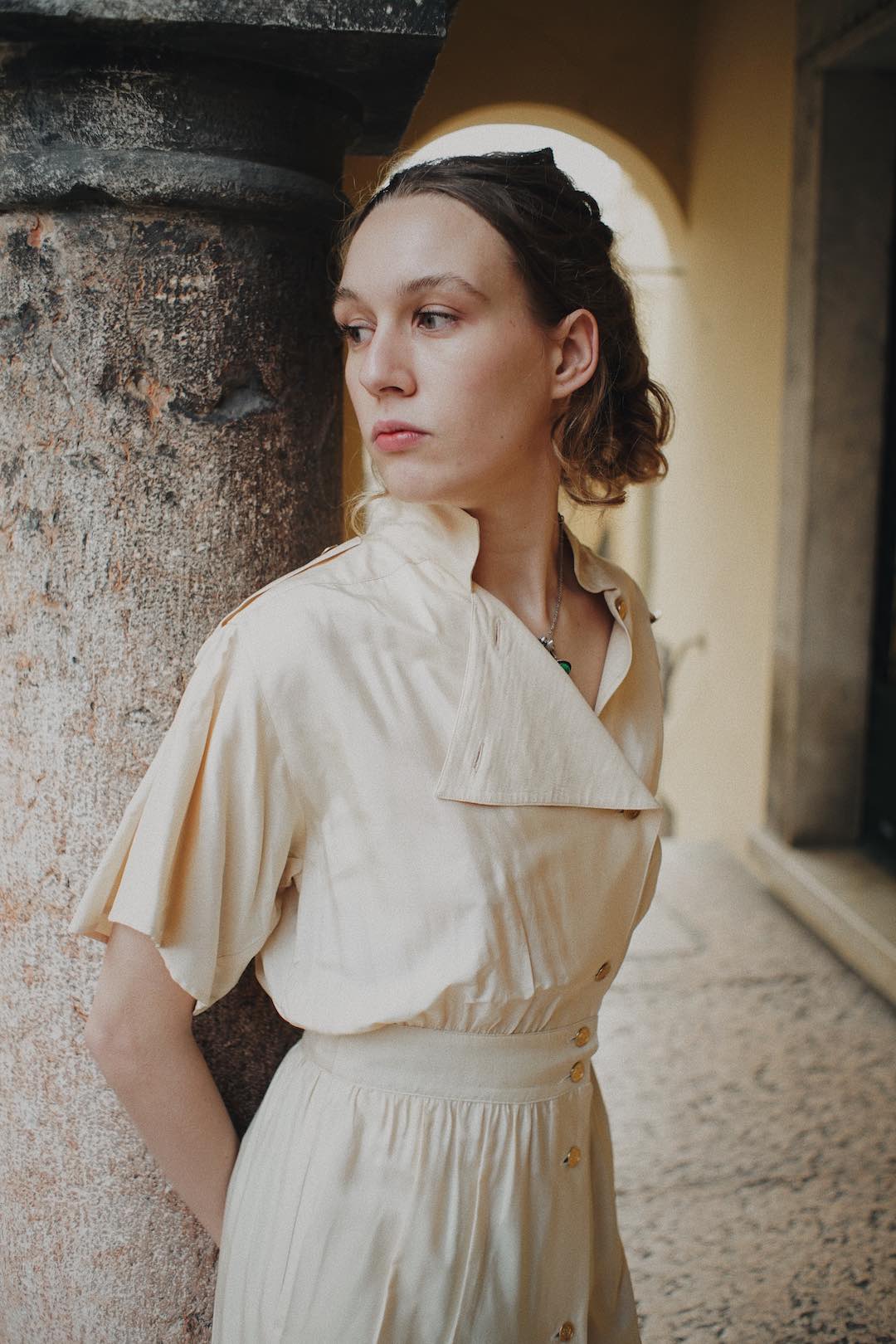 Ted Lapidus vintage safari dress Armadarchive Ted Lapidus vintage safari dress Armadarchive