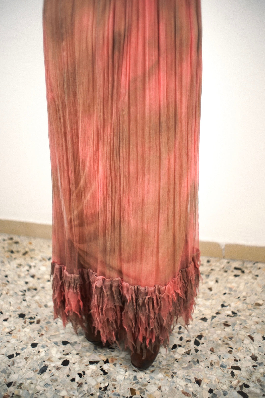 Plein Sud silk tie dye dress