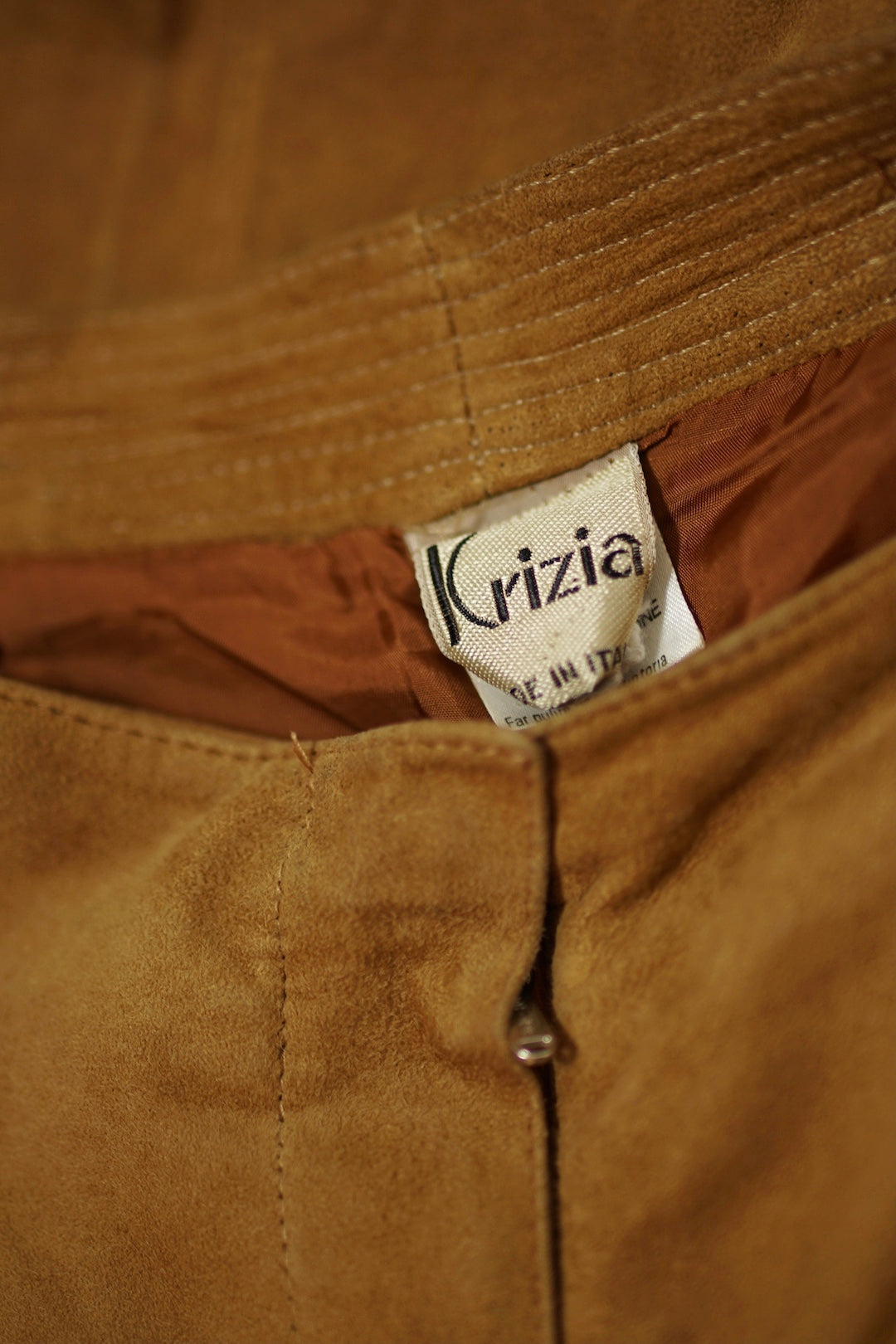 Vintage Krizia suede pant