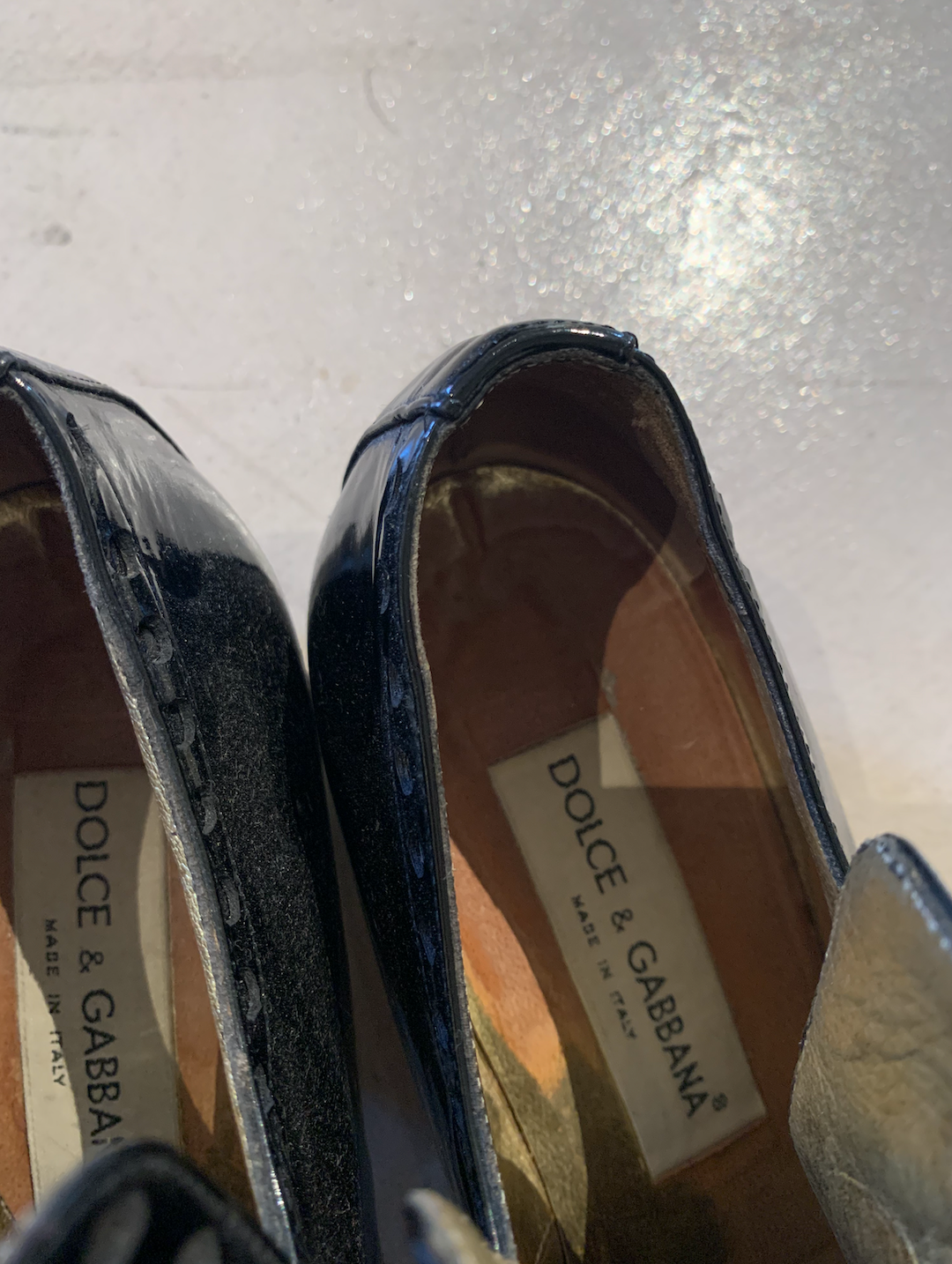 Dolce & Gabbana patent leather shoes